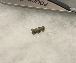 T6 Torx Schraube für Spyderco Police C07 Endura 4 C10P Edelstahl Griff Taschenclip - Bild 1 von 6