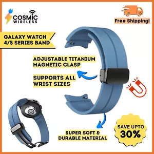 Cinturino sportivo chiusura magnetica per Samsung Galaxy Watch 7/6 Classic/5/5 Pro - Blu - Foto 1 di 6