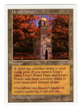 MTG URZA'S TOWER LAND FROM 5TH EDITION