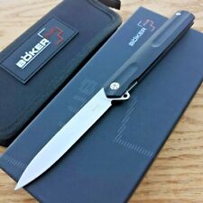 Boker Plus Kyoto Linerlock Folding Knife 3.5" D2 Tool Steel Blade G10 Handle