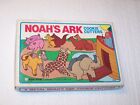 Vtg 1985 set of 6 metal cookie cutters Noah's Ark horse pig camel gir kang eleph