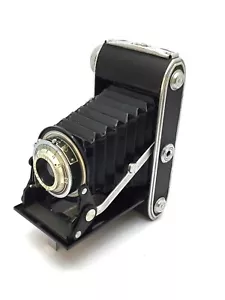 AGFA Billy Record No. 1. Vintage 1930s 120 Roll Film Vertical Folding Camera - Bild 1 von 10