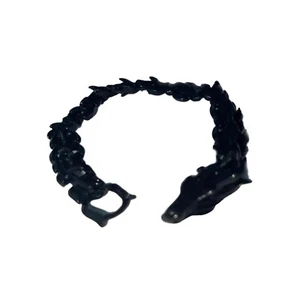 Retro Kopf Farbe Handarbeit Lin Muster Knochen Punk Hip Hop Herren Armband - Bild 1 von 5