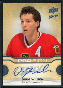 2014-15 Upper Deck MVP Pro Sign #PRODW Doug Wilson - Picture 1 of 2