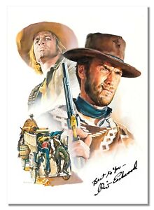 #2 Poster Inspired By Clint Eastwood American Actor Photo Western Picture Photo 