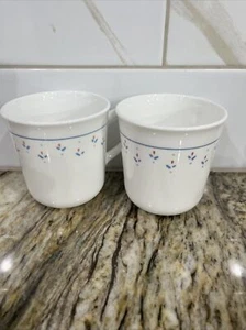 2 Rare Vintage Corning Corelle Normandy Coffee Tea Mugs Cups Made in the USA - Picture 1 of 13