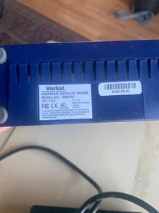 Via Sat Surfbeam Satellite Modem SM2100 con fuente de alimentación - Imagen 1 de 2