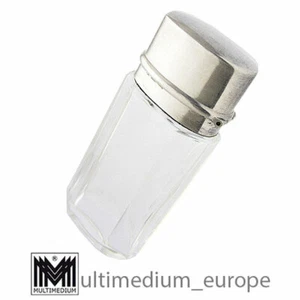 Frasco olfativo de plata Art Nouveau Martin Mayer frasco de vidrio vinagreta - Imagen 1 de 6