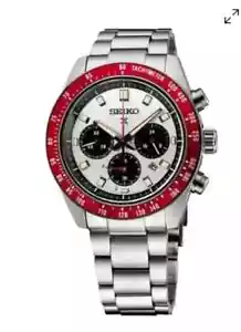 Seiko SSC945 Speedtimer Chronograph Solar Watch Special Edition Extra Band - Picture 1 of 8