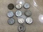 Ten Morgan/Peace Silver Dollars *Grand Pa’s Collection* LOWER GRADE/CULL" LOT