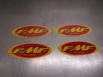 Paquete de 4 calcomanías adhesivas FMF Foto 1 de 3