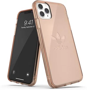 Adidas Protective Clear Case for Apple iPhone 11 Pro Max Translucent Pink - Picture 1 of 4