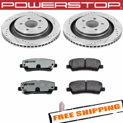 Kit de frenos Power Stop K6812-26 1 clic Street Warrior Z26 para Ford Mustang 15-19 Foto 1 de 2