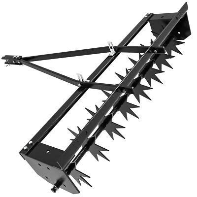 32" Spike Lawn Aerator Tow Behind Rolling Tractor Soil Penetrator Mower Hitch US - Image 1 of 4