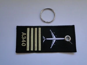 Llavero/Llavero A-340 Pilot aprox 9 x4, cm  - Imagen 1 de 1