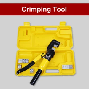 Findmall 6MT Hydraulic Wire Battery Cable Lug Terminal Crimping Tool W/ 8 Dies - Picture 1 of 11