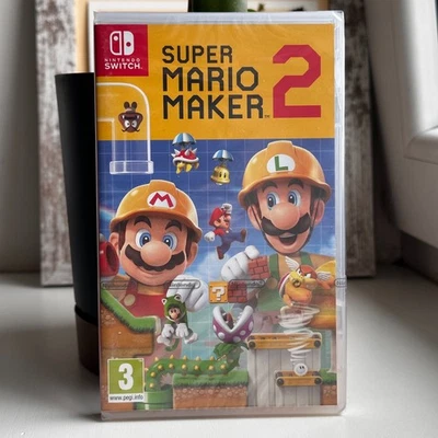 Super Mario Maker 2 Nintendo Switch | CIB Brand new and Sealed | PAL - Image 1 of 4
