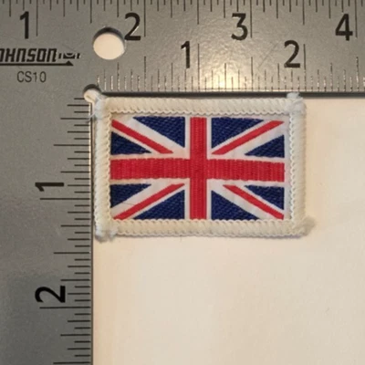 BRITISH FLAG PATCH UNION JACK ENGLAND UK GREAT BRITAIN embroidered - Image 1 of 2