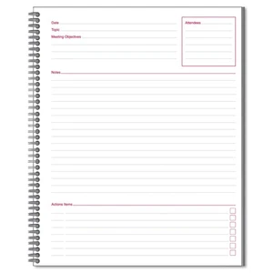 Cambridge 1-Fach professionelle Notizbücher 8,88" x 11" breit liniert 80 Blatt - Bild 1 von 5