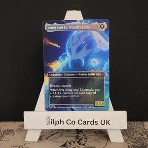 MTG Borderless FOIL Aang, Swift Savior Aang and La, Ocean's Fury - Picture 1 of 1