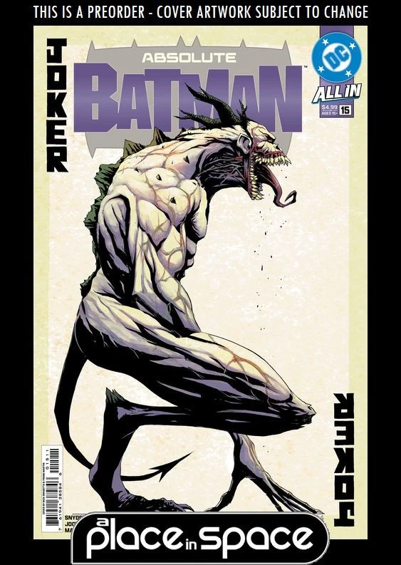 (WK50) ABSOLUTE BATMAN #15A NICK DRAGOTTA - PREORDER DEC 10TH - Image 1 of 1