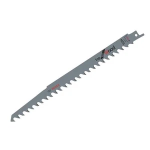  Bosch For Wood Reciprocating Saw Blade 240mm 3 TPI Pack of 5 BPAS1524K - Picture 1 of 1