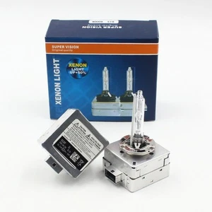 D1S BULB X2 35W 6000K FACTORY XENON BULBS OEM REPLACEMENT HID BULBS GENUINE BM - Picture 1 of 8