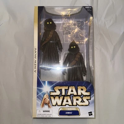 Star Wars A New Hope JAWAS Tatooine Scavengers 2-packSet Action Figure MISB NIP - Imagem 1 de 4