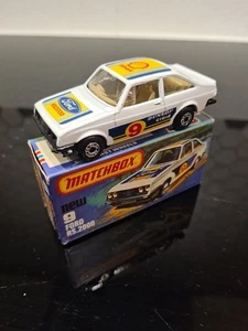 Matchbox superfast no9 ford escort rs2000 Original Mint Boxed No Reserve Auction - Picture 1 of 12