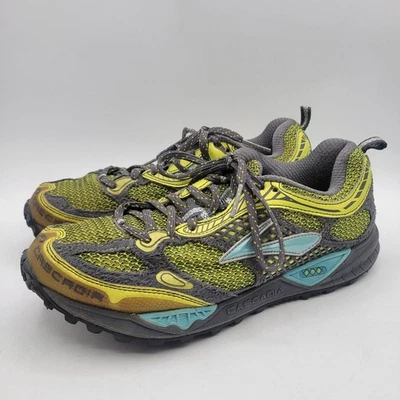 Brooks Cascadia 6 Sneakers Womens Trail Running Shoes Size 9.5 Green/Gray - Image 1 of 4