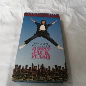 Jumpin' Jack Flash VHS 1986 Whoopi Goldberg Movie - Picture 1 of 4