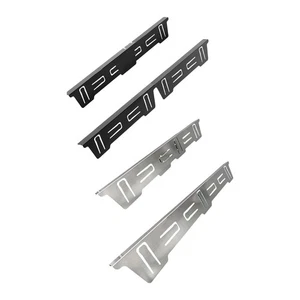 2 Pieces Stove Gap Covers Easy to Install Sturdy Edge Covers Stainless Steel - Picture 1 of 13