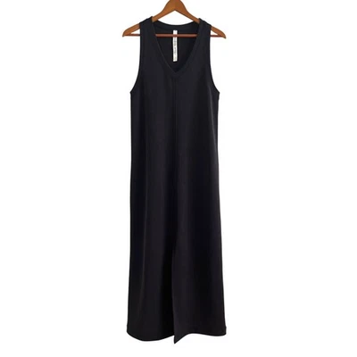 Maxi Vestido Lululemon Ease Of It All 10 Negro Espalda Corredora Atletismo Informal Viaje  Foto 1 de 4