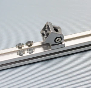 Conector articular de perfil de aluminio 20 / 30 / 40 ranura 6/8 conector de perfil aluminio con articulación - Imagen 1 de 2