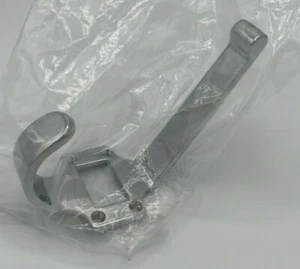 Rejuvenation Hardware Label Holder Double Hook Polished Chrome C9433  - Picture 1 of 2