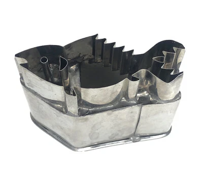 Rare Tuna Fish Pastry Canapé Cookie Cutter Stainless Steel Metal Tin - Image 1 of 4