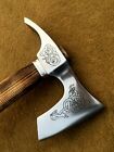 Custom Hand Made Spring Steel Hunting Viking Axes Lot Of 5 (Zainab Jan)