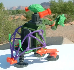 TMNT Rocksteady's Helipcopter 1991 Complete Teenage Mutant NInja Turtles - Picture 1 of 6