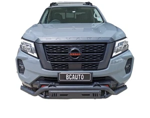 Heavy Duty Steel Nudge Bar Bumper Protect for Nissan Navara D23 15-24 Light Tab - Picture 1 of 12