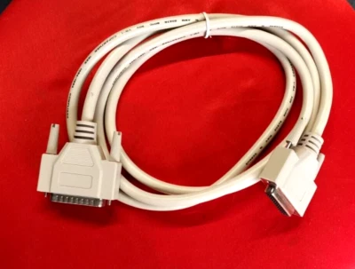 Male-Female 25-PIN Parallel Extension Cable IEEE1284 6FT - Image 1 of 4