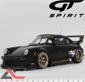 GT SPIRIT GT918 1:18 2010 PORSCHE RWB STELLIA ARTOIS (MATT BLACK) - Picture 1 of 1