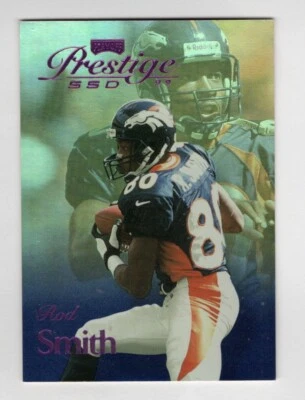 1999 Playoff Prestige SSD Spectrum Purple #40 Rod Smith Denver Broncos /500 - Image 1 of 2