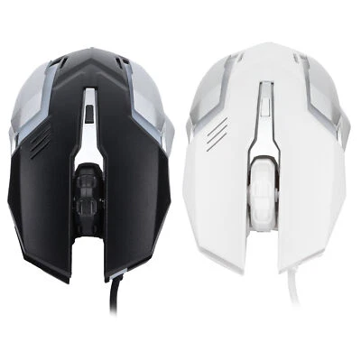 Wired Mouse USB Port Gaming Office Business Luminous Optical Computer Access GF0 - Image 1 of 4