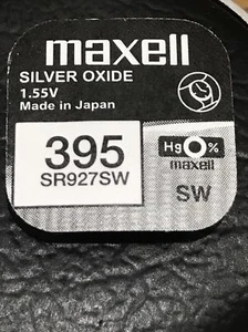 10x Batteria Cella Orologio Maxell 385 SR927SW - Foto 1 di 2