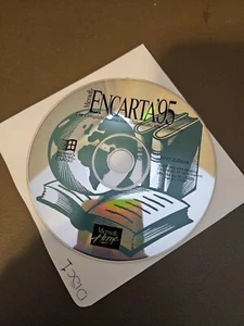 Microsoft Encarta Encyclopedia ‘95 (1995) Reference CD-ROM Software for PC - Picture 1 of 2