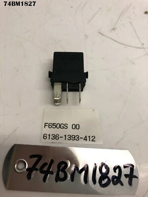BMW F 650GS R 1100RT 2000 RELAY GENUINE OEM LOT74 74BM1827 - Image 1 of 2