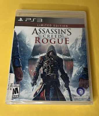NEW, ASSASSIN'S CREED - ROGUE (Playstation 3 PS3/Ubisoft/2014) Limited Edition - Image 1 of 4