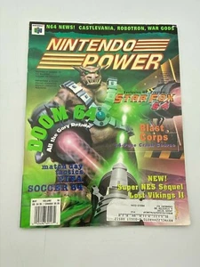 Nintendo Power Magazine Vol 96 Mai 1997 Doom 64 Einsätze Lost Vikings 2 Poster - Bild 1 von 7