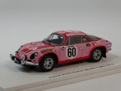 Spark Alpine A110 #60 Moss Carlsson Crellin Rally Monte Carlo 1972 1/43 S6109 - Immagine 1 di 3
