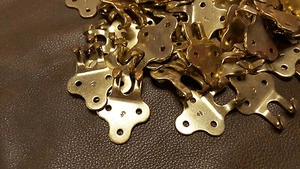 # 13 S GANCHO DE HONDA PARA RIFLE 12 piezas North & Judd LATÓN pl. correa de acero gancho rifle ¡NUEVO! - Imagen 1 de 8